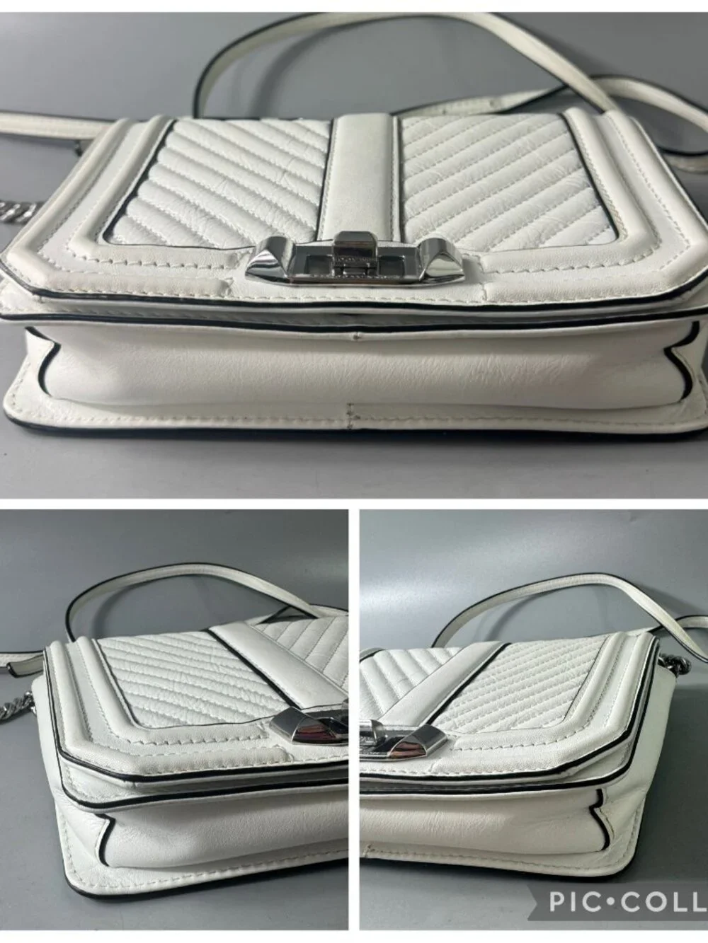 Rebecca Minkoff Chevron Quilted Love Crossbody Bag